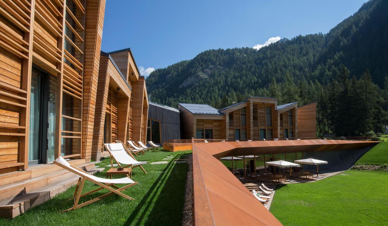 Aethos Monterosa Hotel Champoluc Eksteriør billede